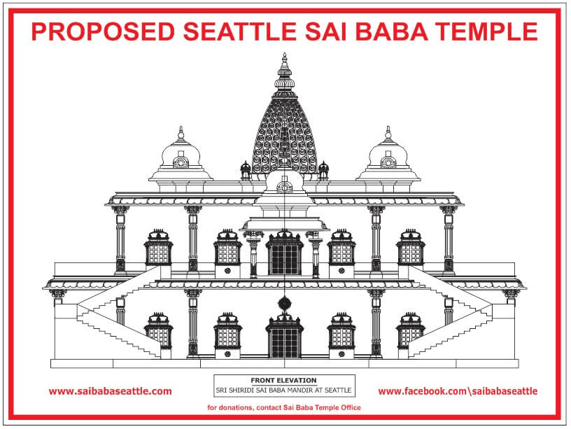 Saibaba Temple Plan